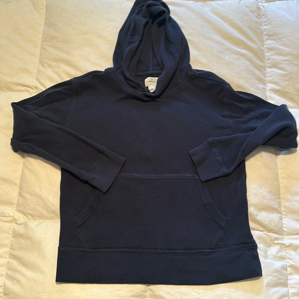 J Crew Crewcuts Long Sleeve Waffle Hoodie